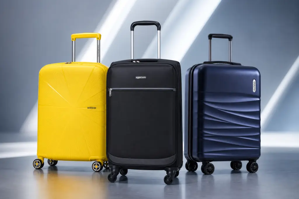Maletas de viaje, equipaje de mano, para cabina de avion, Starvibe american tourister, Gravita, Amazon Basics