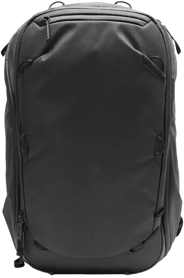 Peak Design - Mochila de viaje de 45 L, color negro, expandible de 35 a 45 Litros